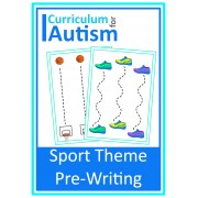 Sports Theme Pre-Writing Write & Wipe